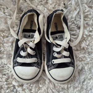 Converse Kids Black Sneakers